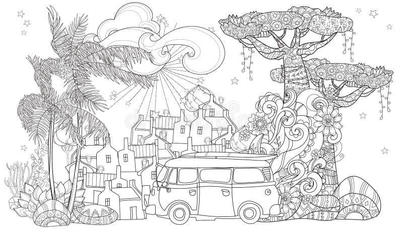 Coloring Pages. Coloring Book for Adults. Colouring Pictures with ...