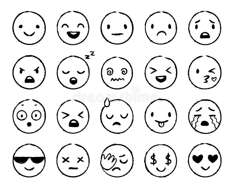 Sketch Smiley. Smile Vector & Photo (Free Trial) | Bigstock