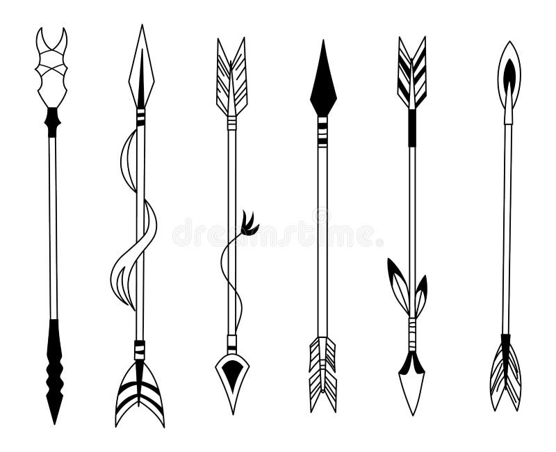 5 arrows tattoo designs digital download by tattoo artist –  TattooDesignStock