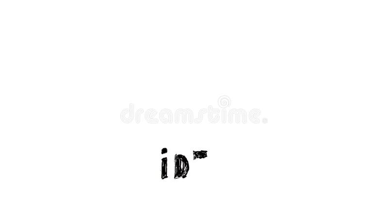 Hand drawn light bulb and text on whiteboard stock illustration