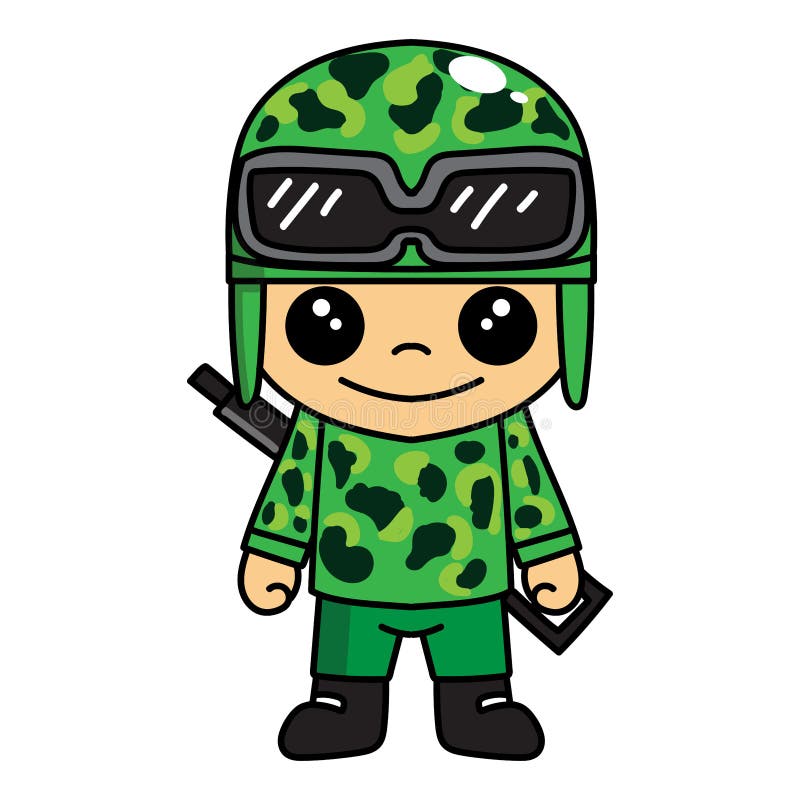 Chibi Soldier Stock Illustrations – 108 Chibi Soldier Stock ...