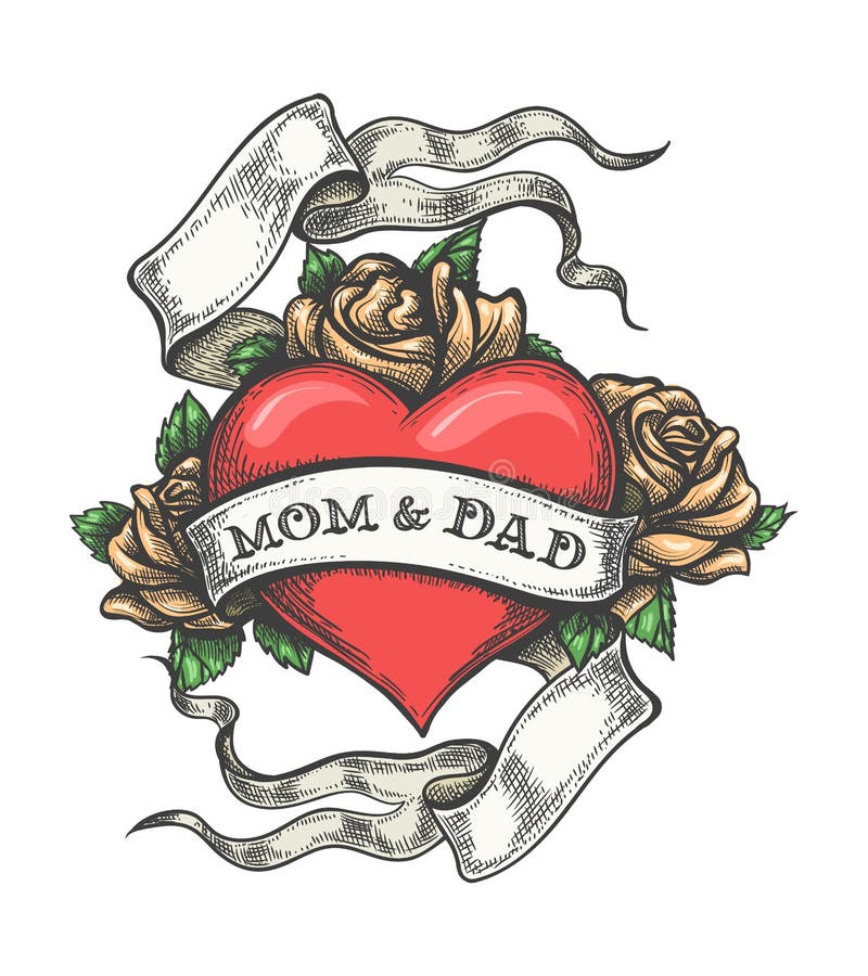 Mom Dad Tattoo Designs Ace Tattooz  Best Tattoo Studio in Mumbai India