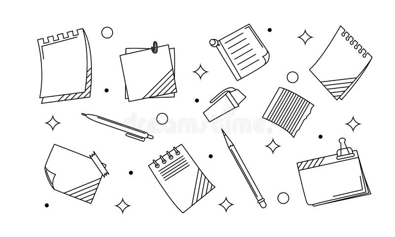 easy sticky note drawings