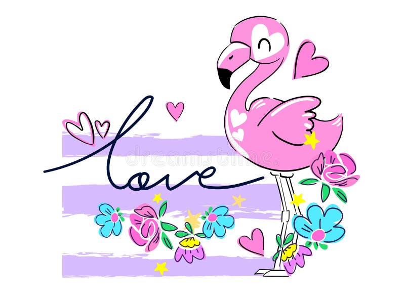 Download Funny Flamingo Cartoon Stock Illustrations - 2,628 Funny ...