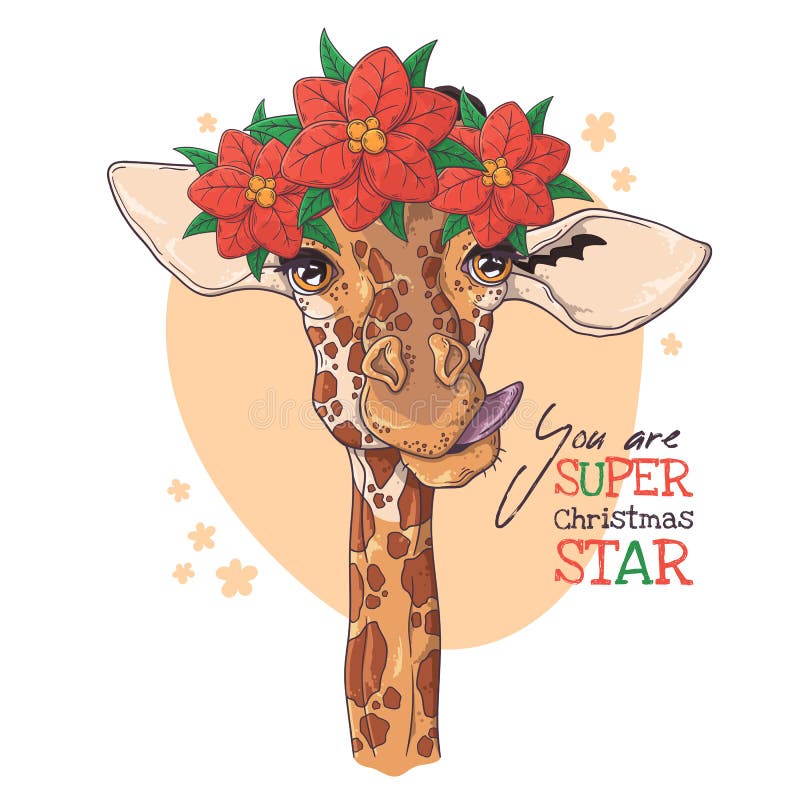 Giraffe Christmas Stock Illustrations 982 Giraffe Christmas Stock Illustrations Vectors Clipart Dreamstime