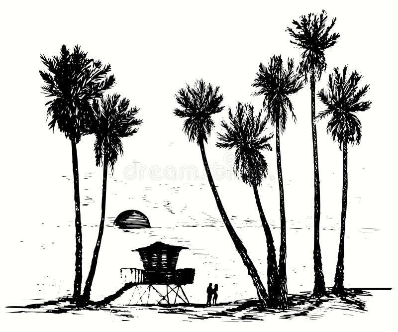 Featured image of post Beach Sunset Drawing Black And White : Sunset drawing black and white at getdrawings #4009640.