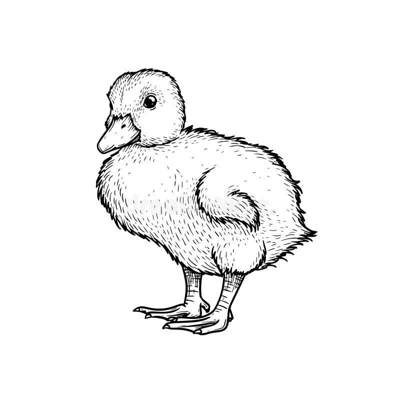 How to Draw a Duckling  Easy Drawing Tutorial For Kids