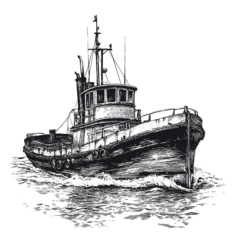 Old Tugboat Stock Illustrations – 219 Old Tugboat Stock Old Tugboat Stock Illustrations – 219 Old Tugboat Stock