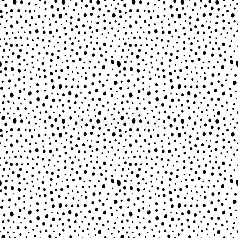 Hand drawn small specks vector seamless pattern.