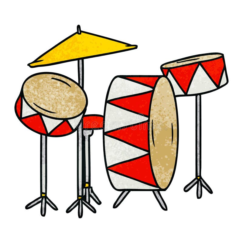 Cartoon Drum Kit Stock Illustrations 863 Cartoon Drum Kit Stock