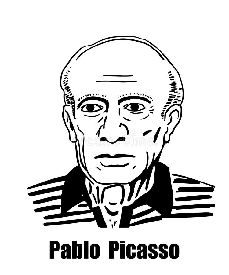 Picasso Cartoon Stock Illustrations – 229 Picasso Cartoon Stock  Illustrations, Vectors & Clipart - Dreamstime