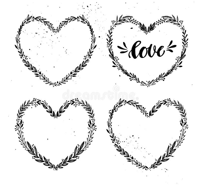 Hand drawn vector illustration. Vintage decorative collection