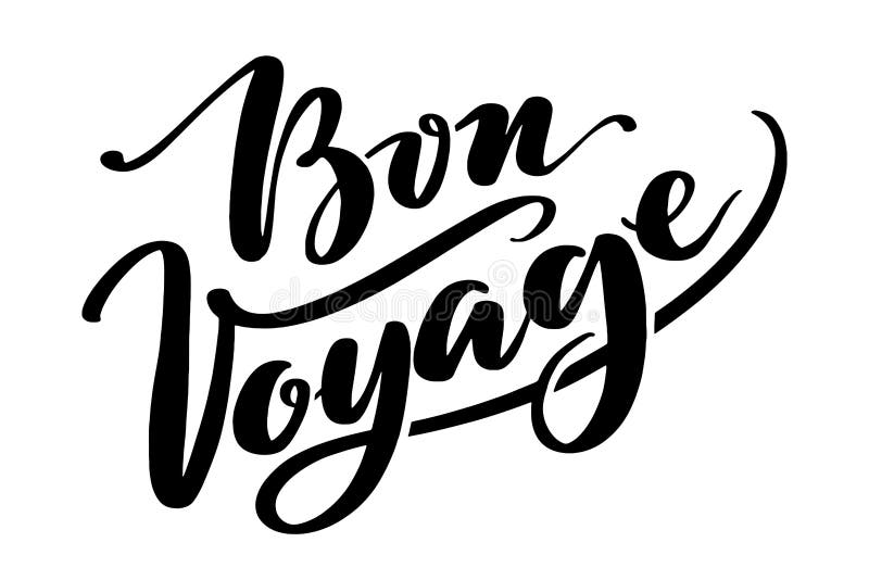bon voyage one word