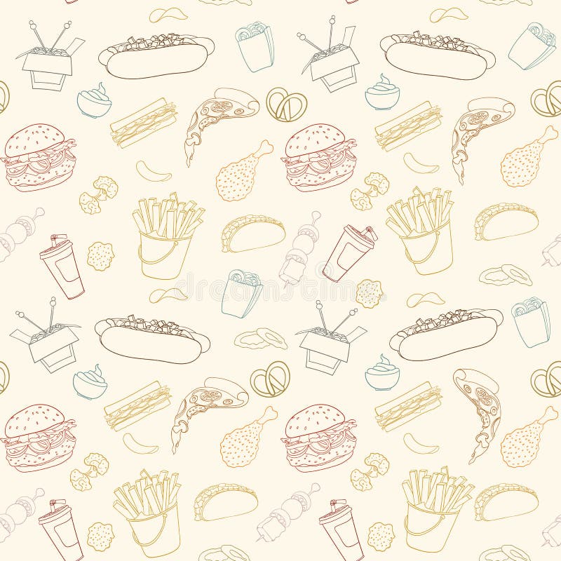 Food Pattern Stock Illustrations – 545,943 Food Pattern Stock  Illustrations, Vectors & Clipart - Dreamstime