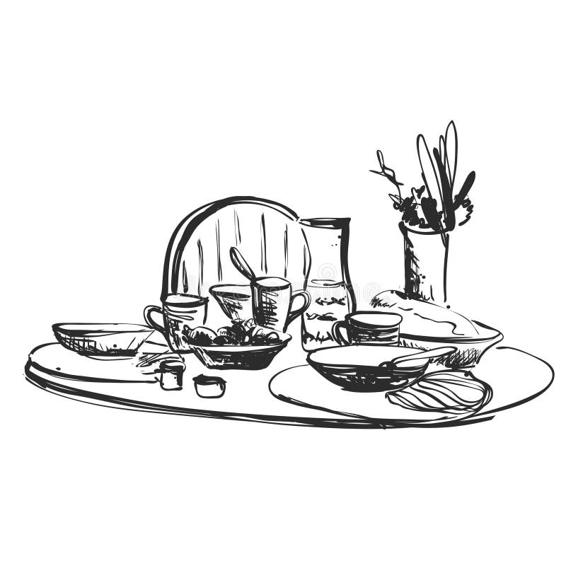 2,147 Romantic Dinner Sketch Images, Stock Photos, 3D objects, & Vectors