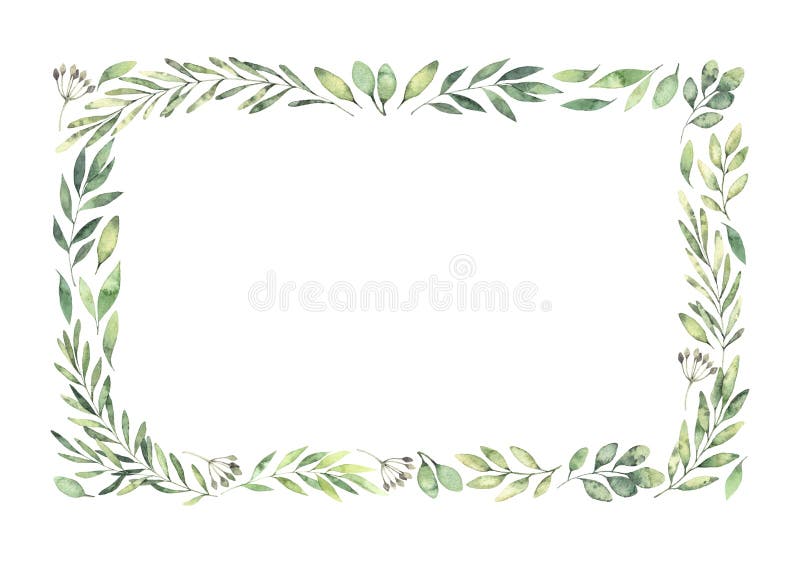 Watercolor tropical border with dry pampas grass and gold textures. Hand  painted exotic frame isolated on white background. Floral illustration for  design, print, fabric or background. Stock Illustration by ©Derbisheva  #401408414