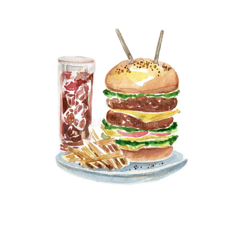 Fast Food stock illustration Fast Food stock illustration