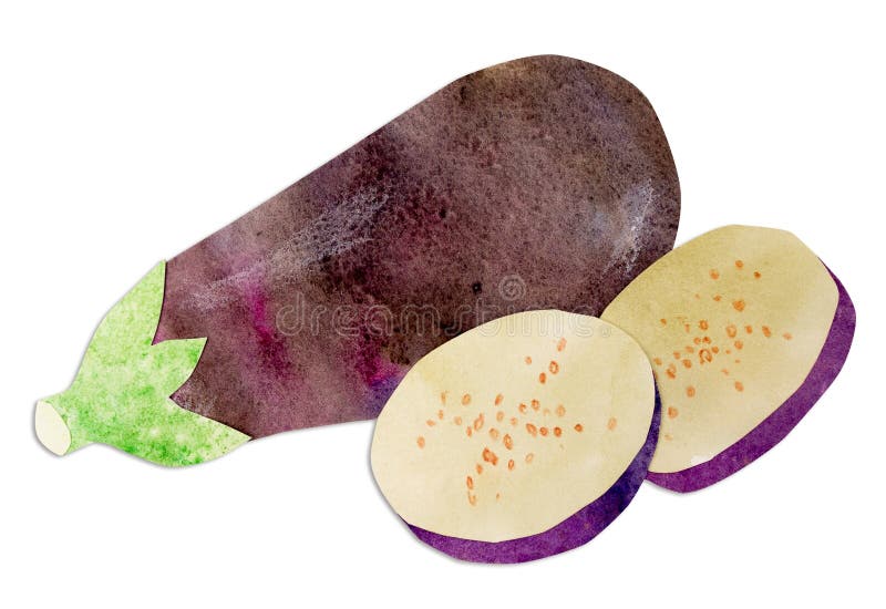 https://thumbs.dreamstime.com/b/hand-drawn-watercolor-papercut-whole-sliced-eggplant-aubergine-bright-cute-kawaii-kidcore-style-illustration-good-farmers-242128327.jpg