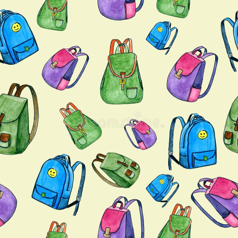 Watercolor Backpacks Stock Illustrations – 66 Watercolor Backpacks Stock Illustrations, Vectors & Clipart - Dreamstime