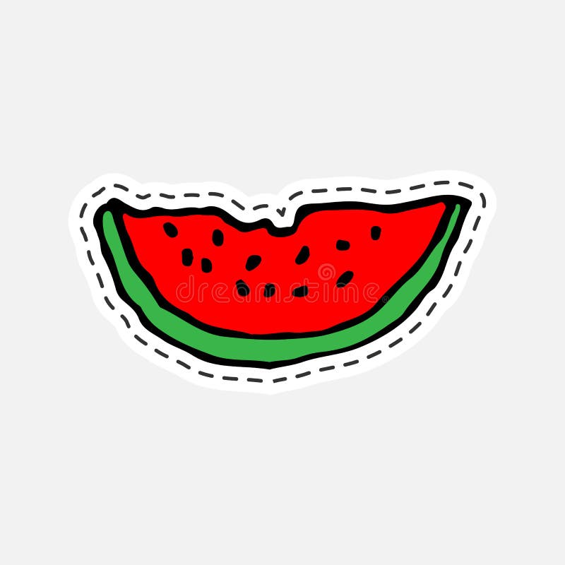 Watermelon Patch stock vector. Illustration of garden 16997427