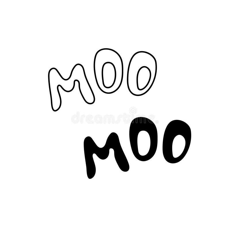 the word moo