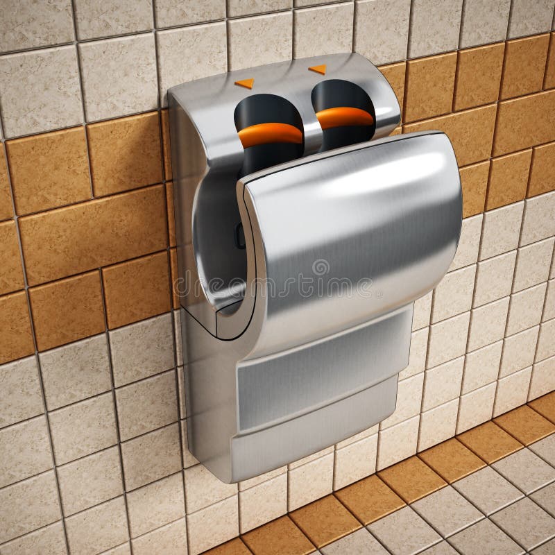 Automatic Hand Dryer Stock Illustrations 398 Automatic Hand Dryer