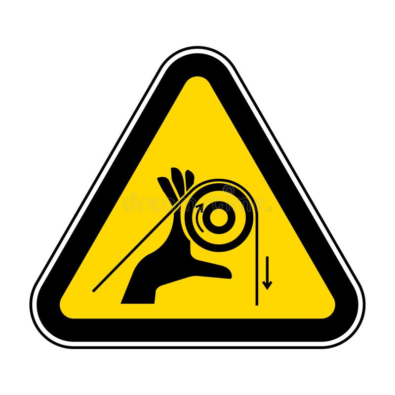 Hand Entanglement Rollers Symbol Sign, Vector Illustration, Isolate On White Background Label .EPS10 royalty free stock images Hand Entanglement Rollers Symbol Sign, Vector Illustration, Isolate On White Background Label .EPS10 royalty free stock images