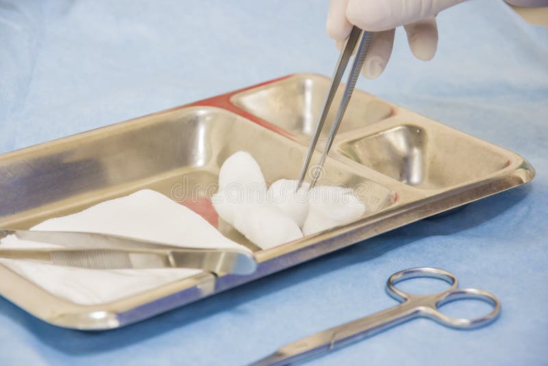 172 Set Dressing Wound Instrument Stock Photos Free & RoyaltyFree