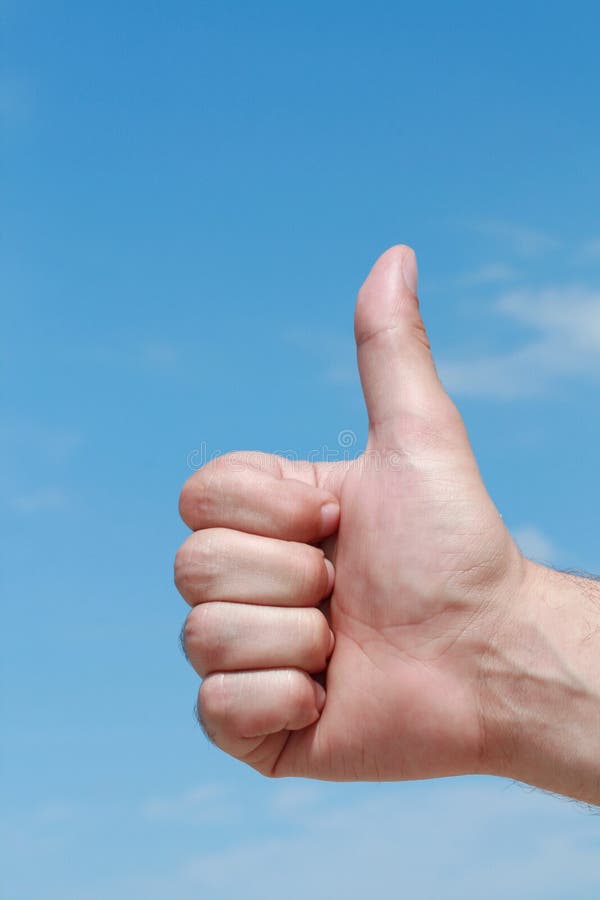 Hand with gesture No. 1 stock image. Image of winning 10397167