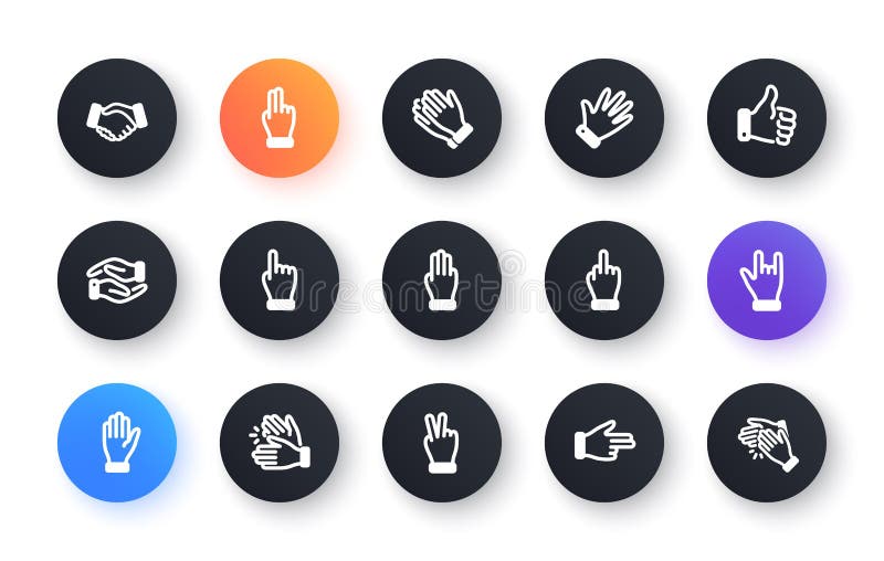 Shaking hands - Free hands and gestures icons