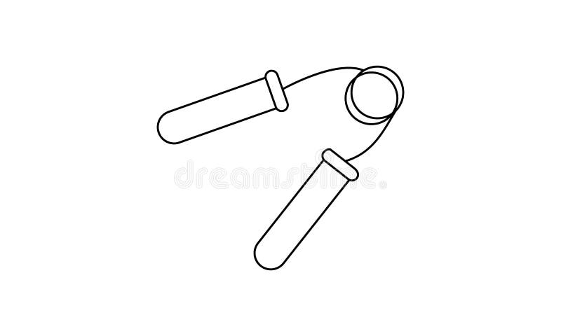 Hand Grip Trainer Icon. Simple Illustration of Hand Grip Trainer Icon for  Web Stock Illustration - Illustration of wrist, object: 164046887
