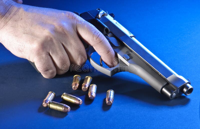 Cowboy Shooting stock photo. Image of reloads, cloth, long 532506