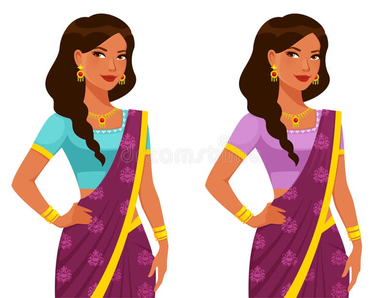 Beautiful Young Business Woman Stock Vector - Illustration of people ...