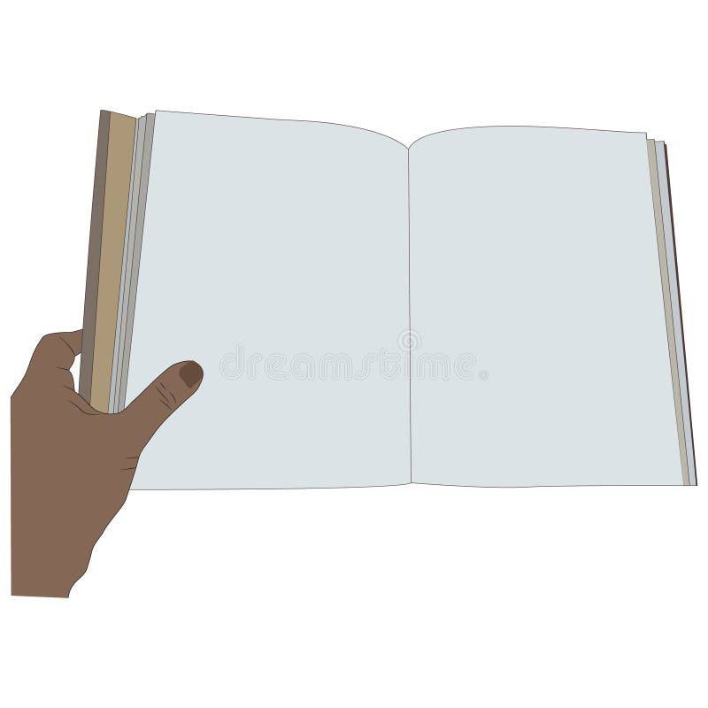 Hands holding an open empty book background Stock Photo by BrianAJackson