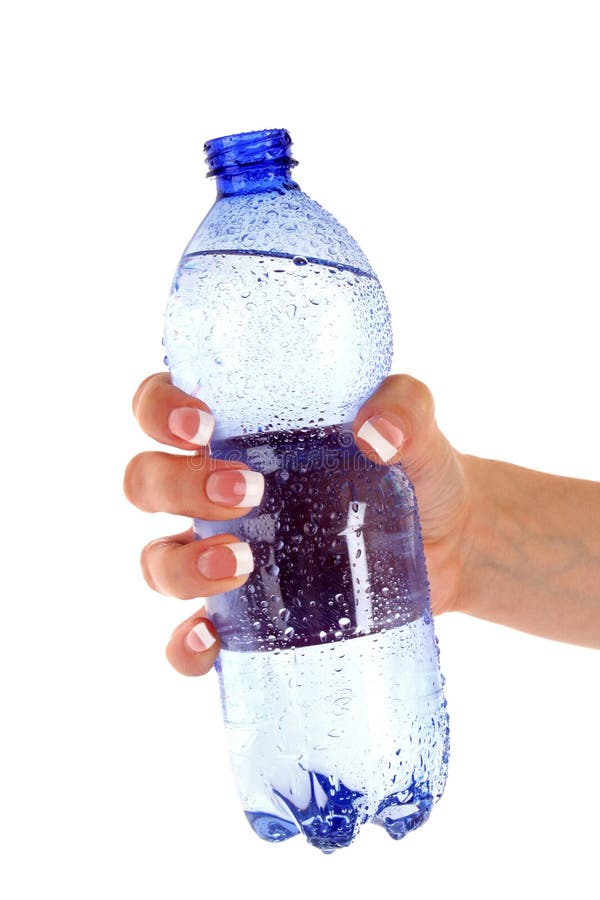 Hand Holding Bottle of Water Stock Photo Image of heat, water 16147492