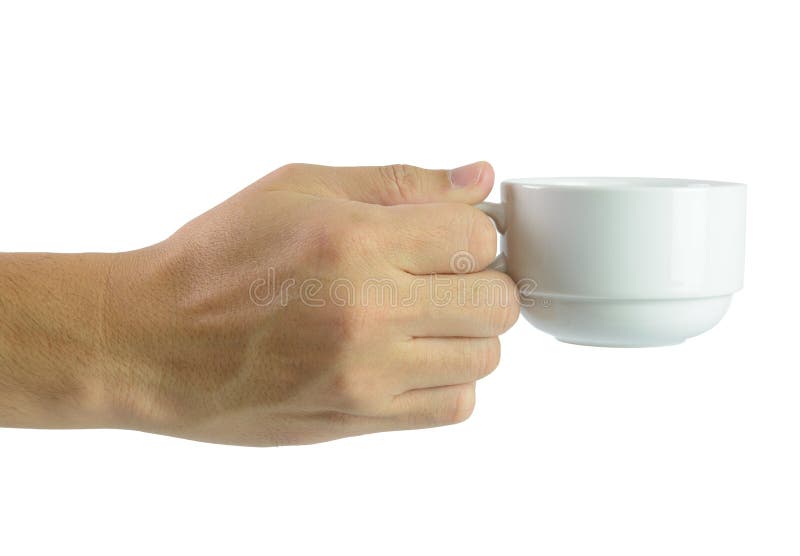 Hand holding coffee cup stock image. Image of breakfast 40788563