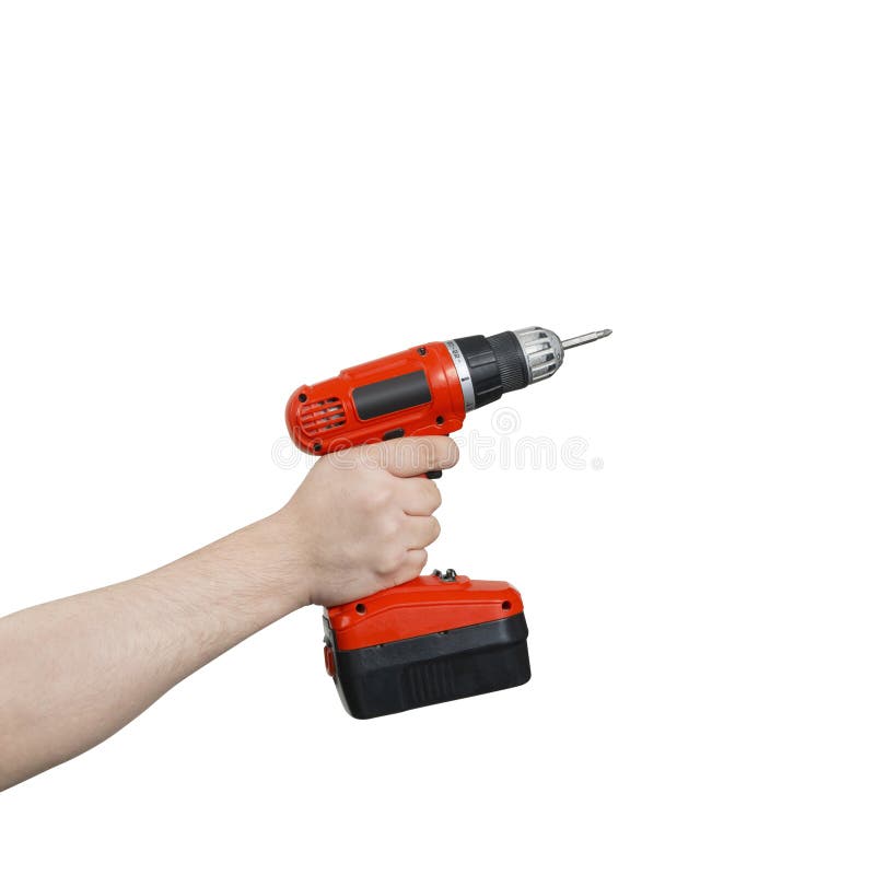 1,019 Hand Holding Cordless Drill Stock Photos - Free & Royalty-Free ...