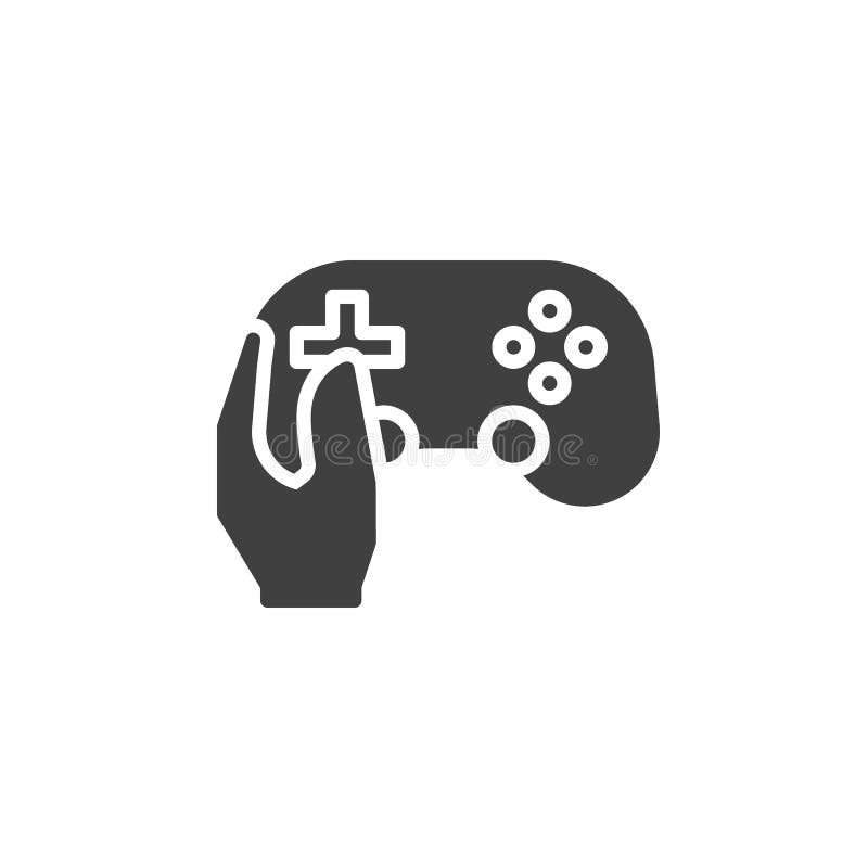 Controller Game Hand Holding Stock Illustrations – 1,004 Controller ...