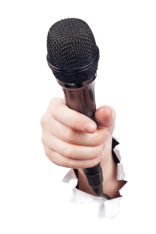 Asking opinion stock photo. Image of miking, concert, condenser 177934