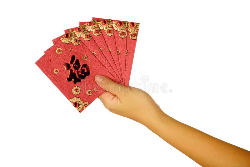 Hand Holding Red Envelope