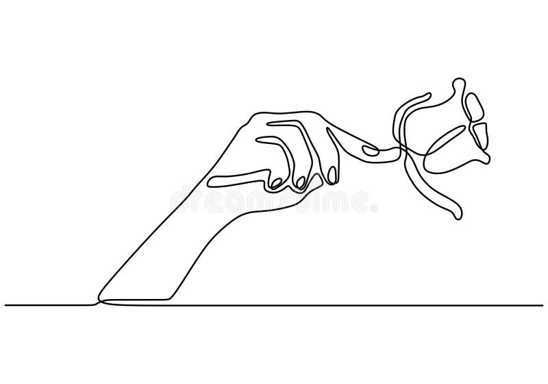 Featured image of post Line Drawing Hand Holding Flowers Download the perfect hand holding flower pictures