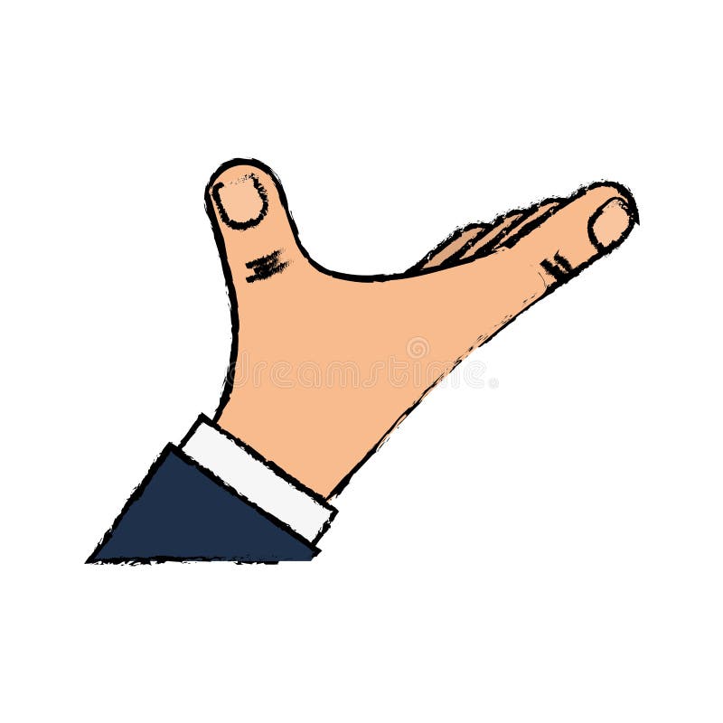 Hand Holding Something Up Stock Illustrations 330 Hand Holding