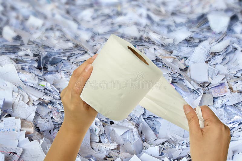 Hand holding tissue stock image. Image of environment 21330625