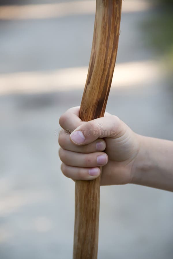 Hand Holding Drum Stick stock image. Image of play, wooden 6224365