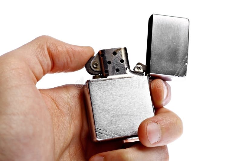 Vintage Zippo Lighter Hand Stock Photos Free & RoyaltyFree Stock