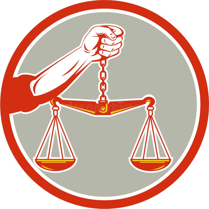 https://thumbs.dreamstime.com/b/hand-holding-weighing-scales-circle-retro-illustration-scale-justice-viewed-front-set-inside-isolated-background-54251305.jpg