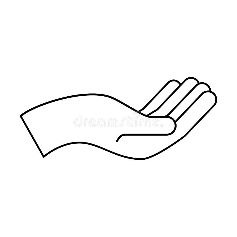 Cupped Hand Icon Stock Illustrations – 1,138 Cupped Hand Icon Stock ...
