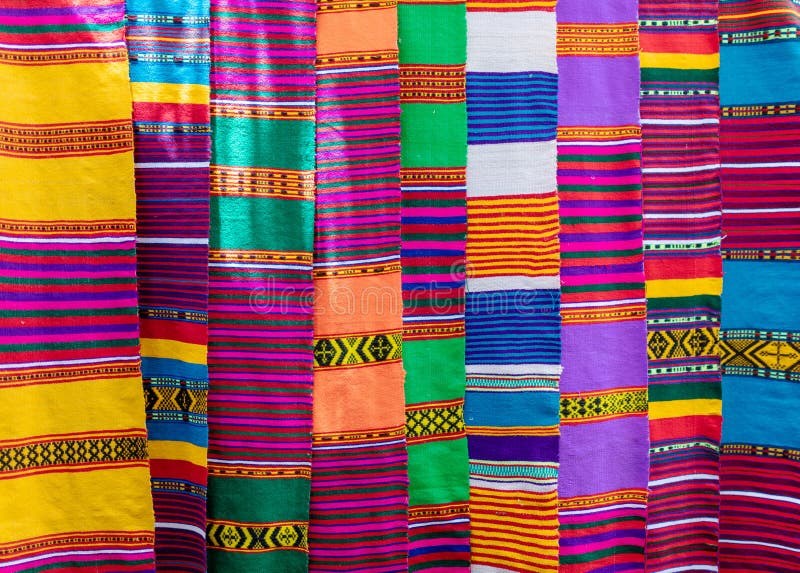 Hand made colorful scarf, Ethiopia