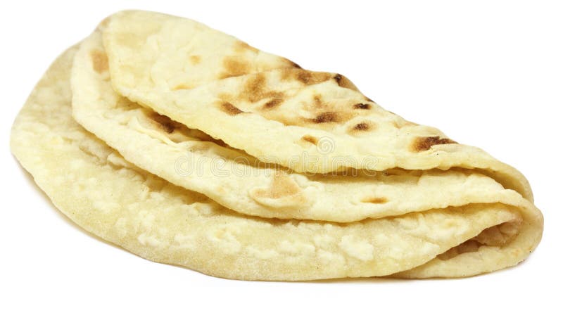 Hand made roti bread royalty free stock photos