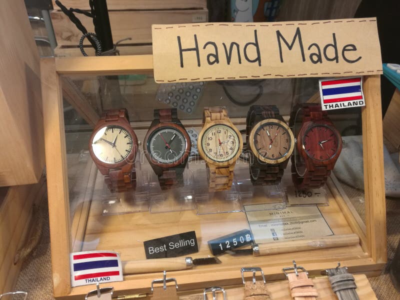 Hand Made Watches in Bangkok Thailand Editorial Photo Image of drink, brand 195614311